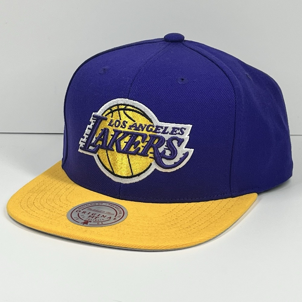 Los Angeles Lakers NBA Mitchell Ness Original Fit Core Basic Snapback Hat Cap